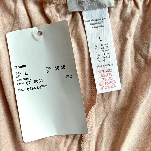 Hanro Noelia Intimate Sleep Shorts and Chemise Set - Picture 15 of 16